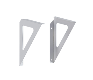 Твин Менсолодержатель для полок СБ-3387;3412 Белый матовый (2шт) (опция)