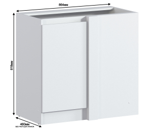 Леон стол приставной 86х82 см