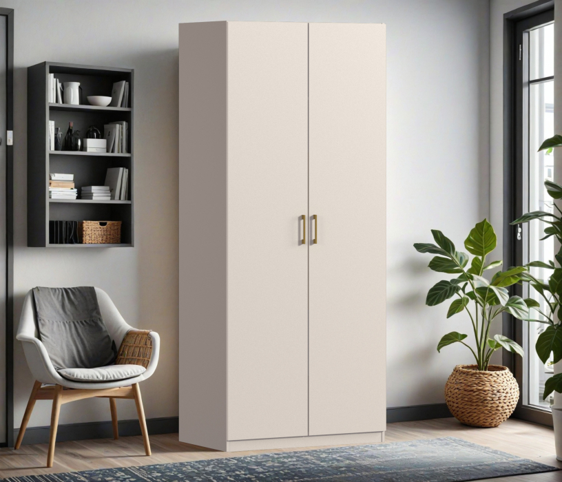 В спальню, Шкаф двухдверный Макс 1000 мм, вариант №5 (ЛДСП)