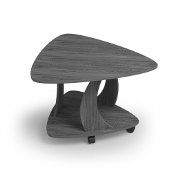 Стол журнальный-2, ясень черный