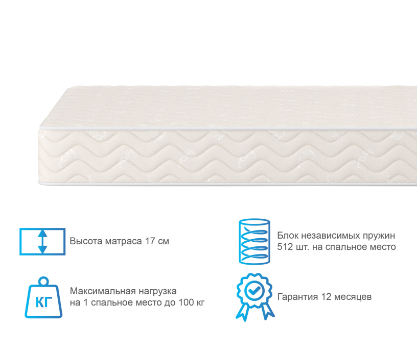 1600 x 2000, Матрас Орматек Идеал 160*200