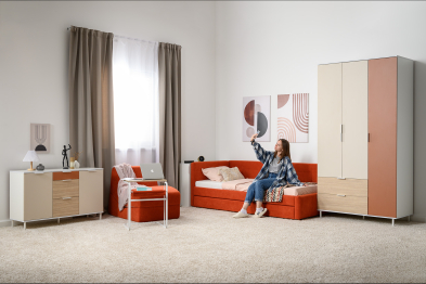 Комод Марвэл 16.234.02, белый, сатин, плэйн, безмолвная пустыня