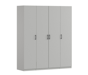 Шкаф четырехдверный Макс 2000 мм, вариант №3 (ЛДСП)