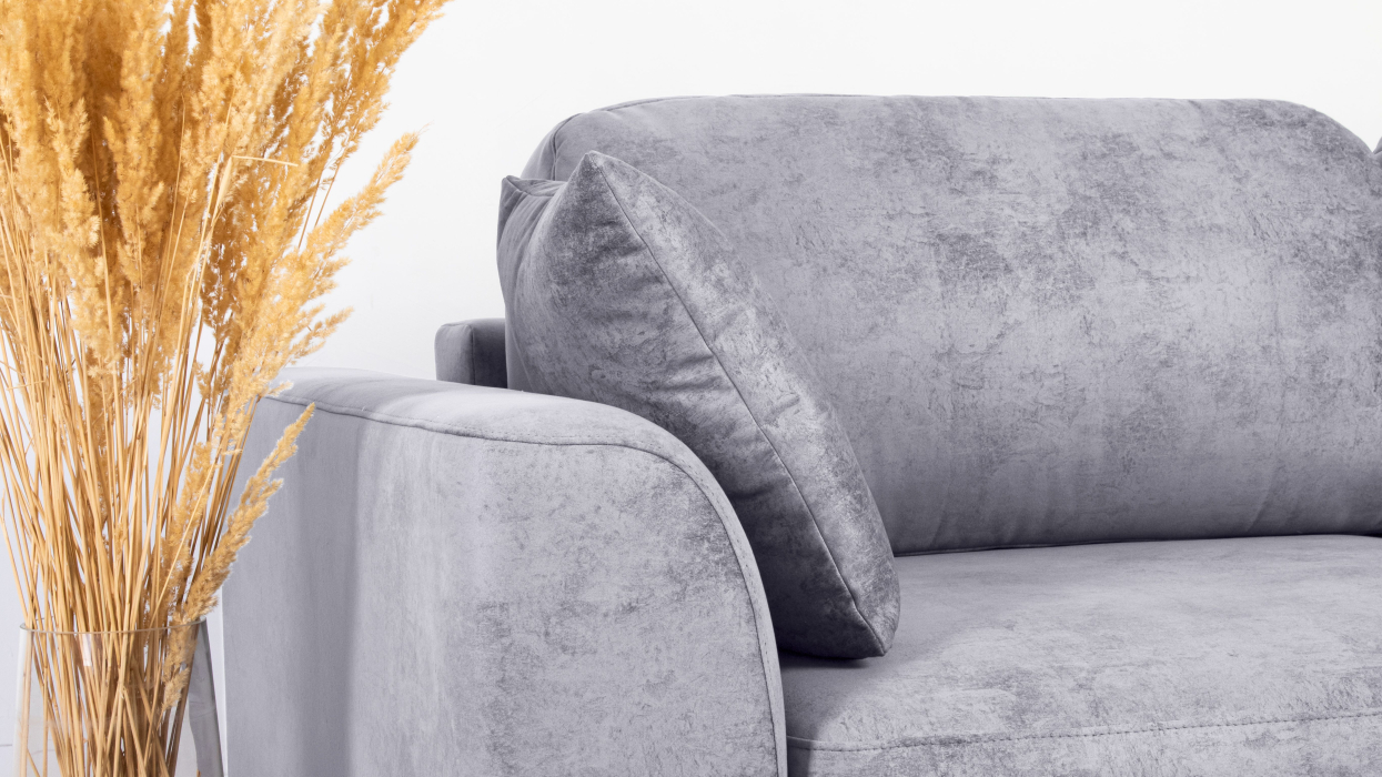 Диваны угловые в гостиную, Диван угловой Trump, велюр