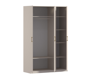 Шкаф трехдверный Макс 1500 мм, вариант №1 (ЛДСП)