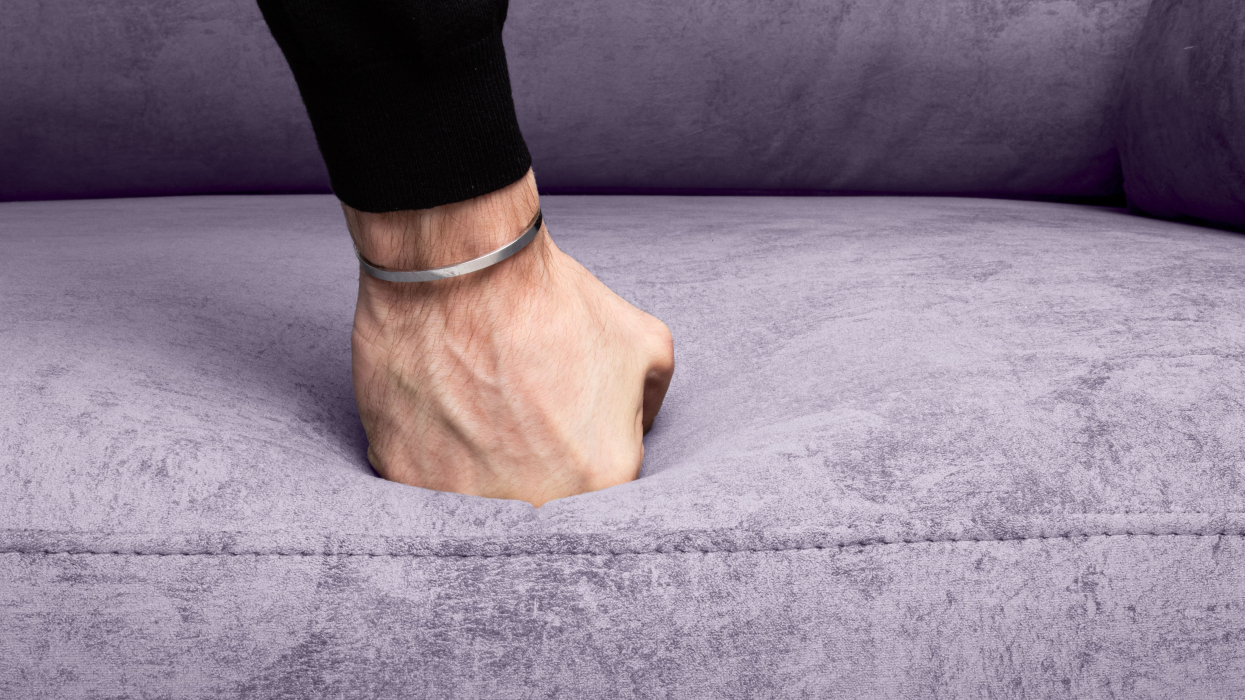 Диваны угловые в гостиную, Диван угловой Trump, велюр