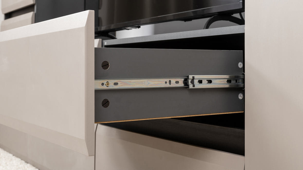 ТВ-тумбы, Тумба под ТВ Сидней 13.63, антрацит, веллюто капучино