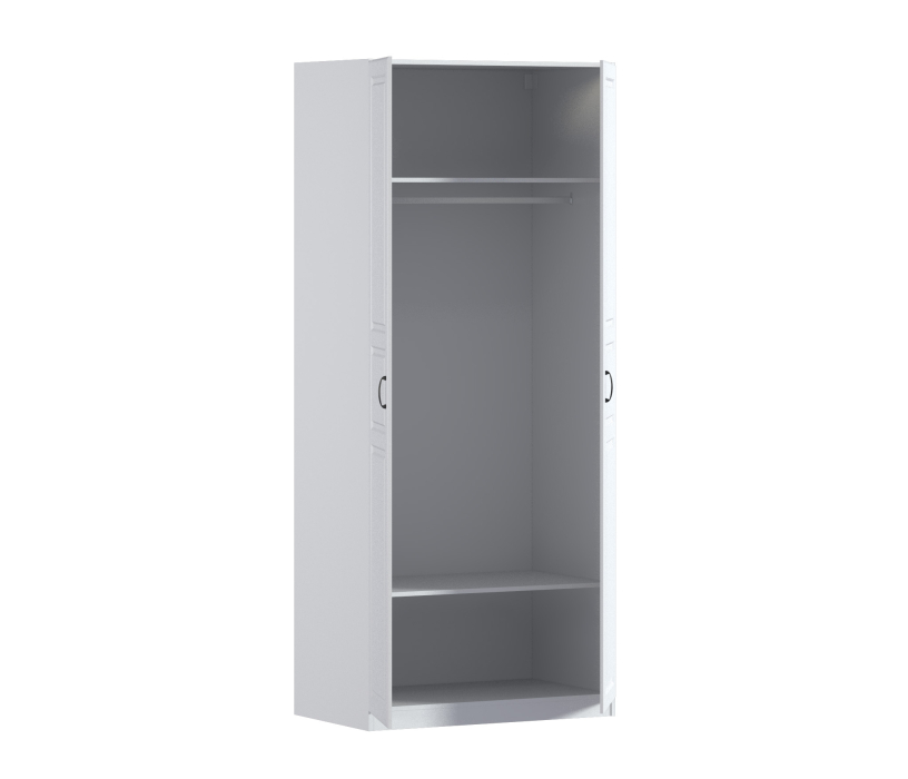 В спальню, Шкаф двухдверный Макс 1000 мм, вариант №1 (ЛДСП/МДФ)