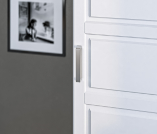 Шкаф-пенал МАКС 500 Белый/МДФ Белый матовый