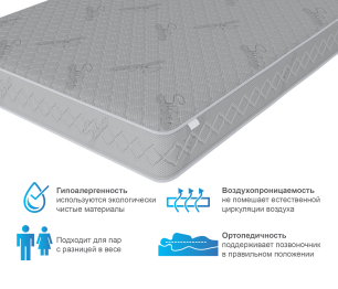Матрас Сити - Бормио 800*2000