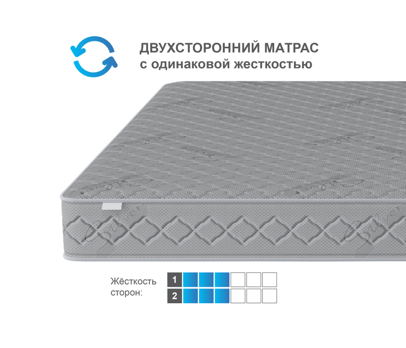 Кровати 90 см, Кровать Мамбо СБ-2372.Н с матрасом Сити - Бормио 900*2000