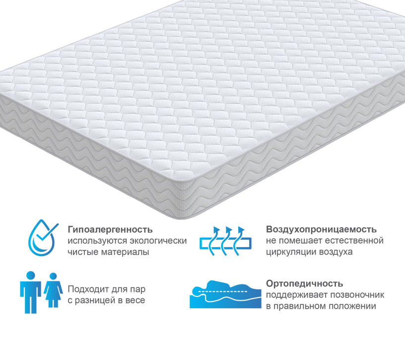 Другие размеры, Матрас Орматек Спринг кокос 120*200