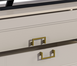 Набор для гостиной Ассоль Кашемир серый/МДФ Кашемир